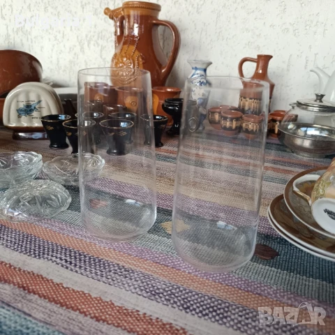 Сервизи чаши чинии керамика кристал юзчета, снимка 11 - Чаши - 50703819