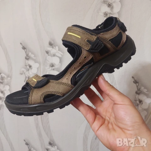 ECCO offroad сандали от набук номер 44, снимка 14 - Мъжки сандали - 50730592