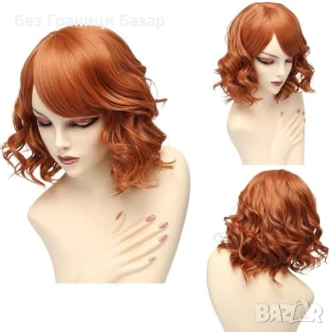 Нова Перука за Парти Ежедневие, Висококачествена коса за жени прическа, снимка 3 - Аксесоари за коса - 53568620