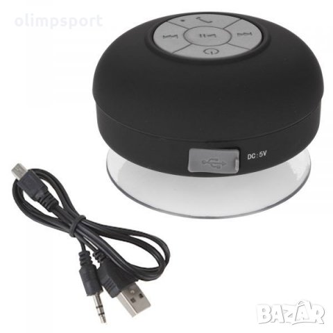 Мини колонка 3202 Безжична колонка с  матово покритие Фиксиране с вендуза Устойчив на водни пръски Ф