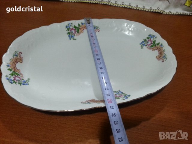 Полски порцелан плато , снимка 4 - Антикварни и старинни предмети - 43244875