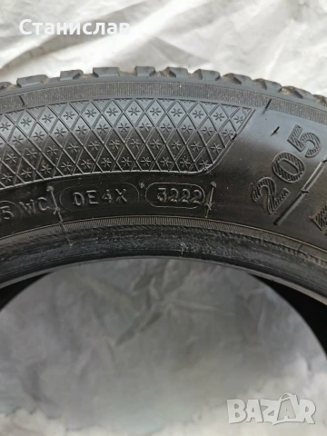 зимни гуми Kleber 205/55R16-3броя, снимка 3 - Гуми и джанти - 53585303