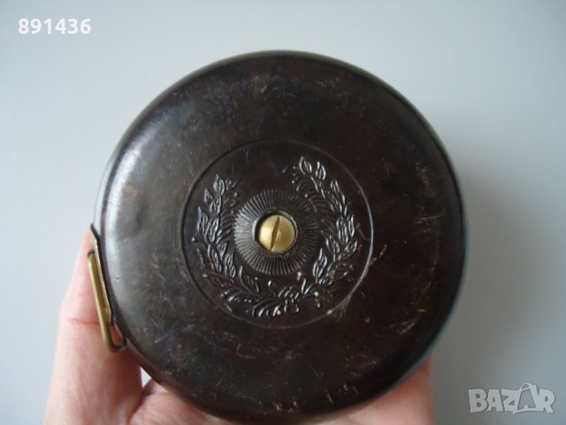 Стара ретро рулетка бакелит и месинг 10 м 33 фута, снимка 2 - Шублери - 28102661