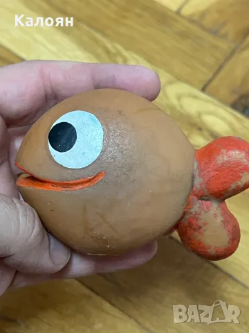 Гумена играчка соц рибка , снимка 4 - Други - 50081139