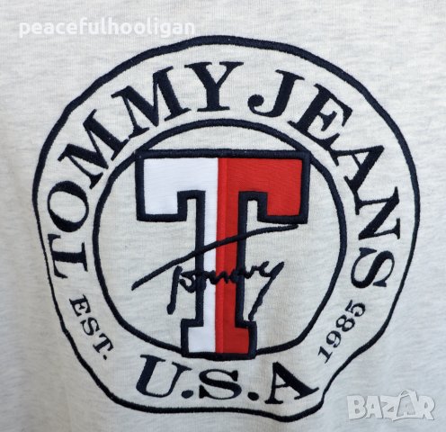 Tommy Hilfiger Tommy Jeans U.S.A. - мъжка блуза с дълъг ръкав размер L , снимка 3 - Блузи - 43255129