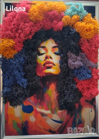 Картина от скандинавски мъх, снимка 7 - Картини - 52308813