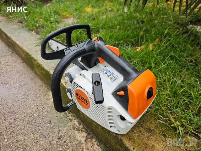 МОТОРНА РЕЗАЧКА STIHL MS 193.T. КАСТРАЧКА. ПЕРФЕКТНА 