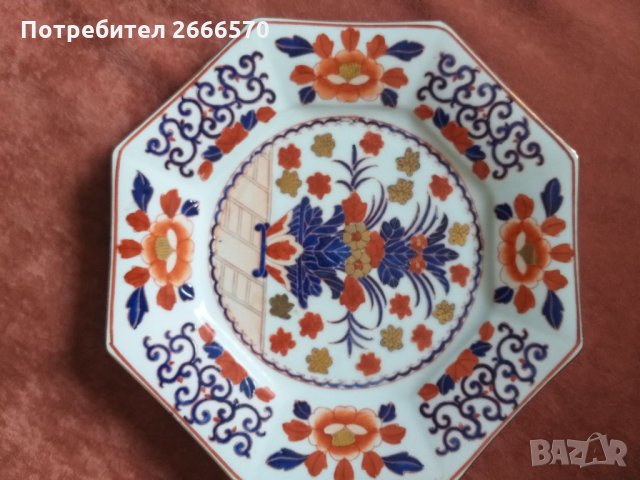 Китайска чиния , китайски порцелан, снимка 1 - Антикварни и старинни предмети - 35024967