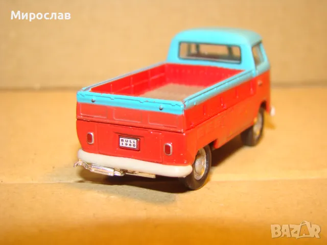 1:72 SCHUCO??? VW МИКРОБУС ИГРАЧКА КОЛИЧКА МОДЕЛ, снимка 4 - Колекции - 48500790