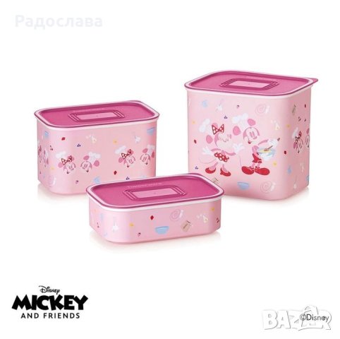 Комплект Туто Фреско Мики и Мини от  Tupperware , снимка 1 - Кутии за храна - 43230521