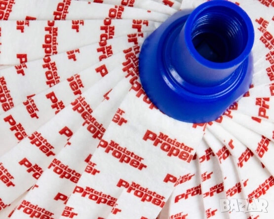 Микрофибърен моп Meister Proper, снимка 5 - Мопове, кофи, четки и метли - 52072192