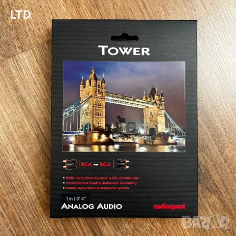 AudioQuest Tower RCA-RCA, снимка 3 - Други - 50249300