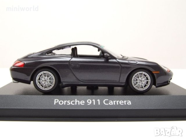 Porsche 911-996 1998 - мащаб 1:43 на Maxichamps моделът е нов в PVC дисплей-кейс, снимка 5 - Колекции - 43034982