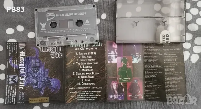 Mercyful Fate - Dead Again (Аудио Касета Wizard) , снимка 2 - Аудио касети - 49373244