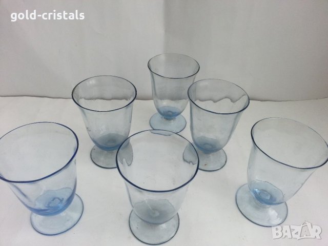 Ретро чаши чашки цветно стъкло, снимка 2 - Антикварни и старинни предмети - 33126814