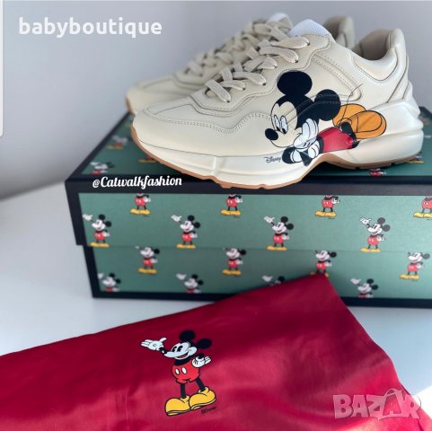 Disney x Gucci, снимка 1 - Маратонки - 27770446