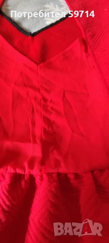 Рокля голям размер, разтеглива материя, снимка 4 - Рокли - 50576421