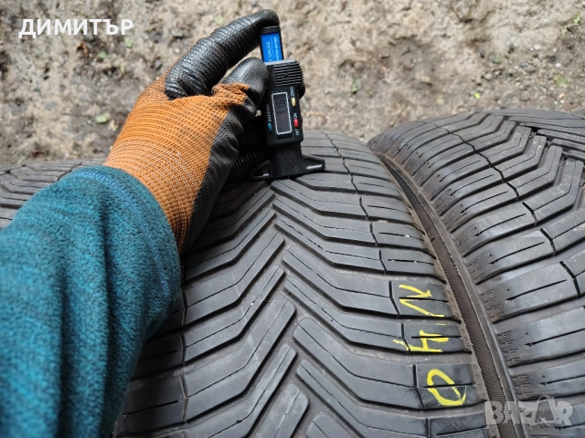 4бр.всесезонни гуми MICHELIN 225 55 18 DOT22 цена за брой, снимка 4 - Гуми и джанти - 52347702