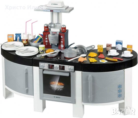 Детска Кухня BOSCH 9291 за Малки Готвачи Аксесоари 45x95x120см, снимка 5 - Играчки за стая - 39383700