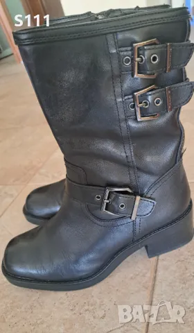 Страхотни ботушки TAMARIS, естествена кожа, като нови, снимка 10 - Дамски ботуши - 49222134