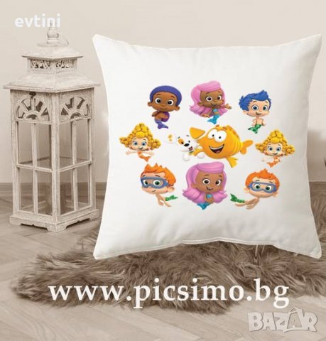 Декоративна възглавничка "Рогат отряд", снимка 6 - Други - 32953022
