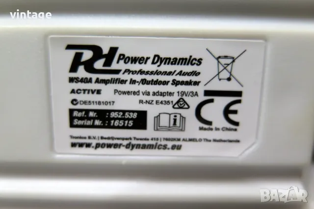 Power Dynamics WS40A, снимка 4 - Тонколони - 47799389