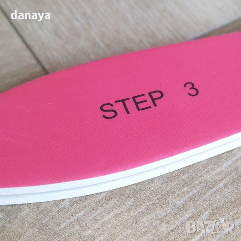 2164 Пила за полиране на нокти 4 стъпки, снимка 3 - Други - 33018579