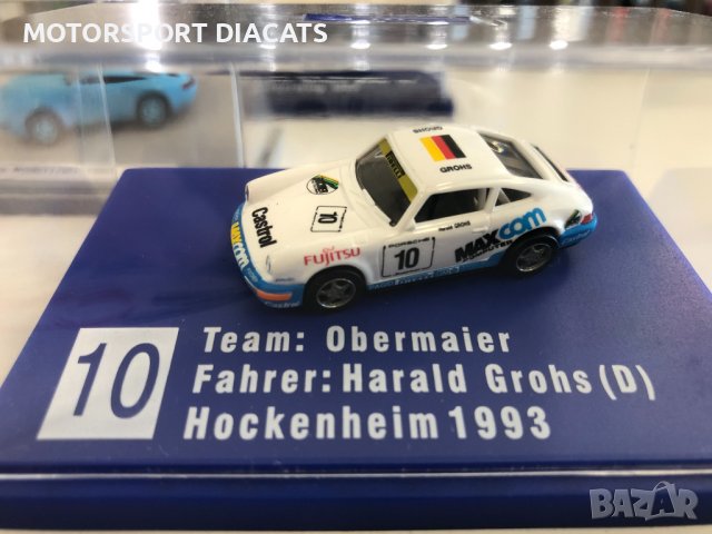 Колекционерски модели колички PORSCHE 911 CARRERA 1993г. 1:87 НОВИ, снимка 3 - Колекции - 37389714