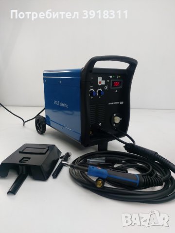 Телоподаващо С Електрожен Volt Electric MIG MMA 300A, снимка 4 - Други инструменти - 43396076