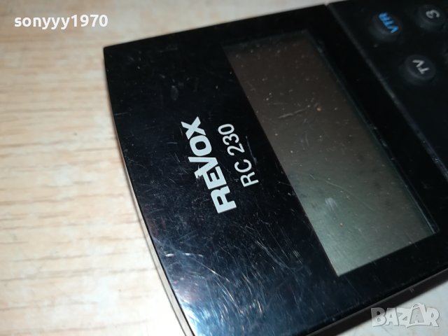REVOX RC 230 REMOTE CONTROL-ВНОС SWISS 0301241352, снимка 8 - Дистанционни - 43639429