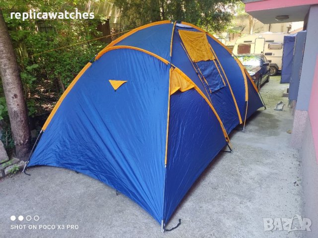 Шестместна палатка немска, снимка 3 - Палатки - 37107453