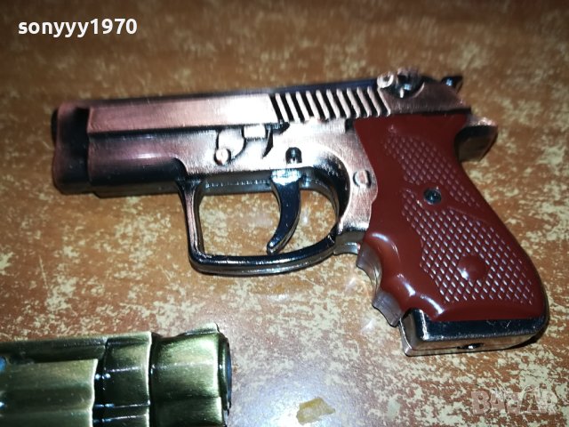 МЕТАЛНИ ЗАПАЛКИ ПИСТОЛЕТИ 2712230834, снимка 2 - Колекции - 43556506