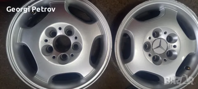 джанти мерцедес 15с 7j,,eт35 ретро на оригинална боя прави без заварки