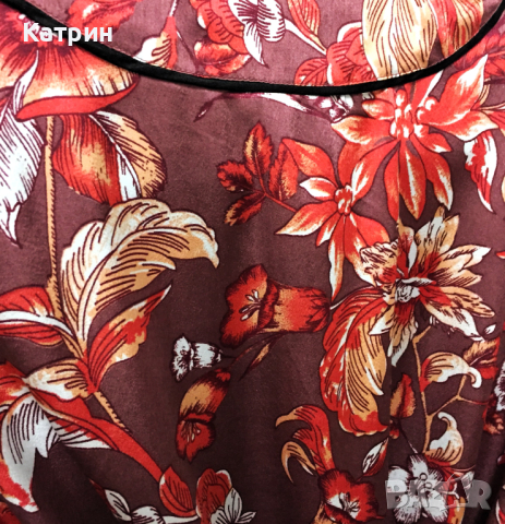 Кимоно VILA CLOTHES, M, Флорални мотиви, снимка 12 - Пижами - 44879382