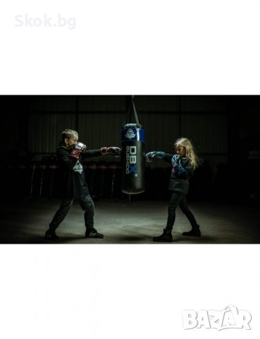 Боксова круша за деца и юноши - DBX Junior Blue - 80x30 cm - 15 kg, снимка 5 - Бокс - 37976411