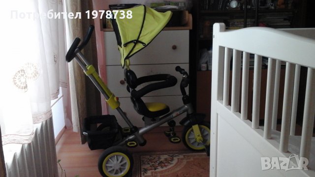 Продавам количка-колело триколка, снимка 2 - За бебешки колички - 28179838