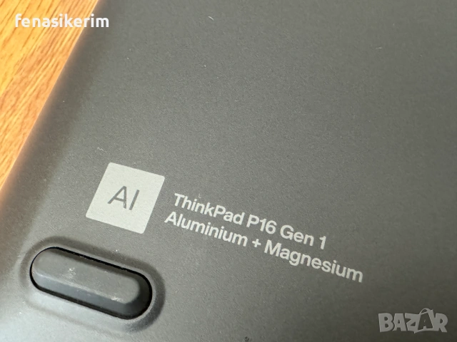 16' WQXGA 2.5K Core i7-12850HX Lenovo ThinkPad P16 Gen 1 32GB DDR5/512GB NVMe/RTX A2000 8GB/Гаранция, снимка 5 - Лаптопи за работа - 53392563