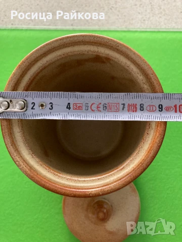 Винтидж Италиански буркан с капаче, снимка 5 - Други - 46783891