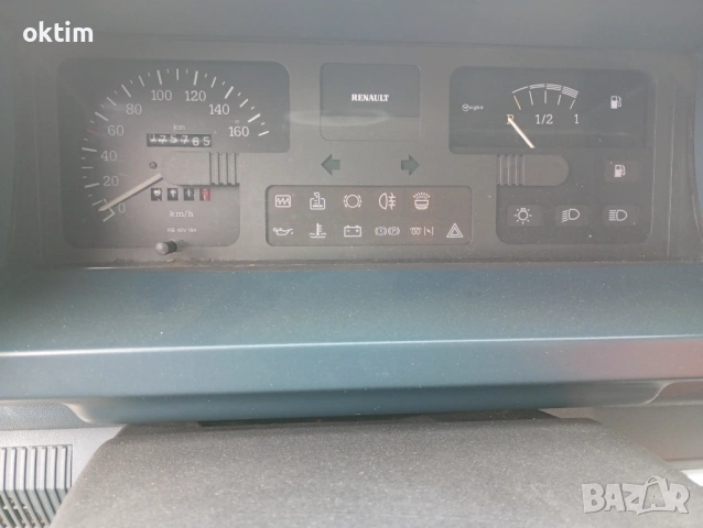 Продавам Renault В120 с кран на 78 хиляди километра изключително добро състояние, снимка 7 - Бусове и автобуси - 53494993