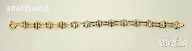 Златен синджир с медальон ЛЪВ -14К, снимка 4 - Колиета, медальони, синджири - 43146650