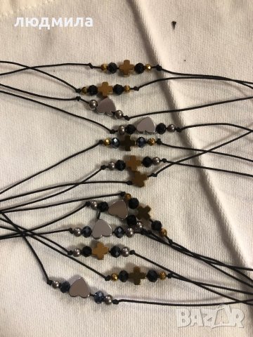 гривни с хематит, снимка 5 - Гривни - 43928828