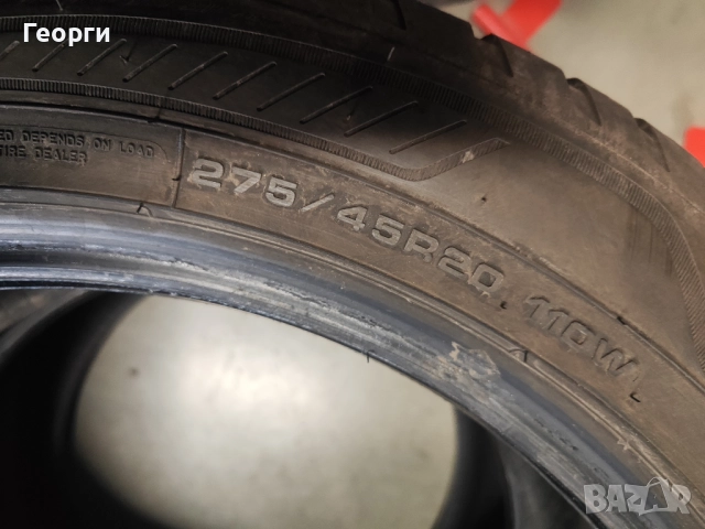 4бр.всесезонни гуми 275/45/20 Goodyear, снимка 5 - Гуми и джанти - 52745774