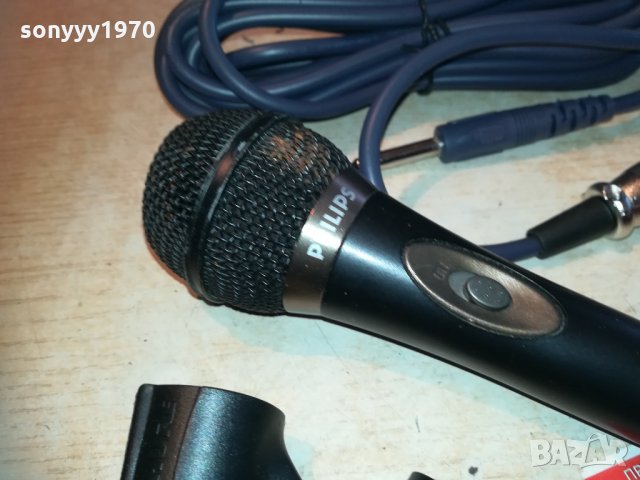 philips profi mic-black 2603211104, снимка 9 - Микрофони - 32309133