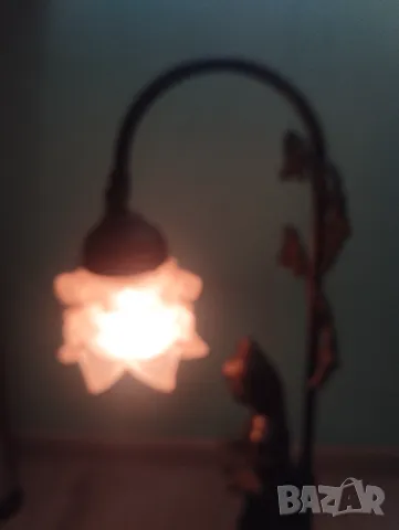 Барокова настолна лампа, снимка 7 - Настолни лампи - 48490245