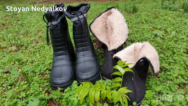 Зимни Олекотени Ботуши с Термо Чорап , снимка 2 - Мъжки ботуши - 26663993