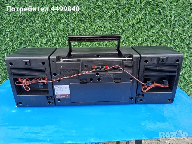 ПРОДАВАМ МНОГО ЗАПАЗЕН КАСЕТОФОН ВЪНШНО ( SONY- CFS-W350L ) , снимка 3 - Радиокасетофони, транзистори - 53321835