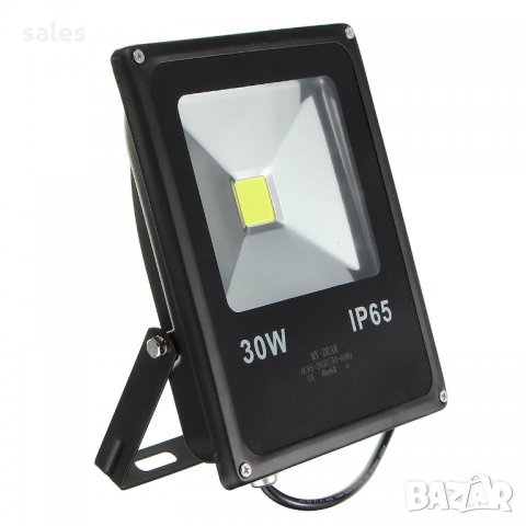 2 броя LED SMD SLIM Прожектор за външен монтаж 30W, снимка 1