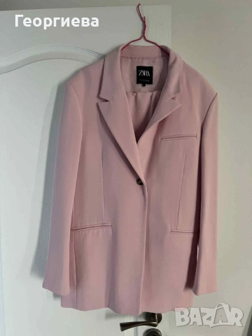 Разкошен розов бонбон Zara, снимка 6 - Сака - 53383843
