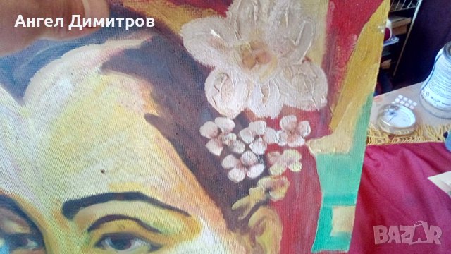 Стара маслена картина , снимка 6 - Картини - 37731295