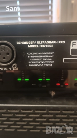 Еквалаизер BENRINGER FBQ1502, снимка 12 - Еквалайзери - 52456306